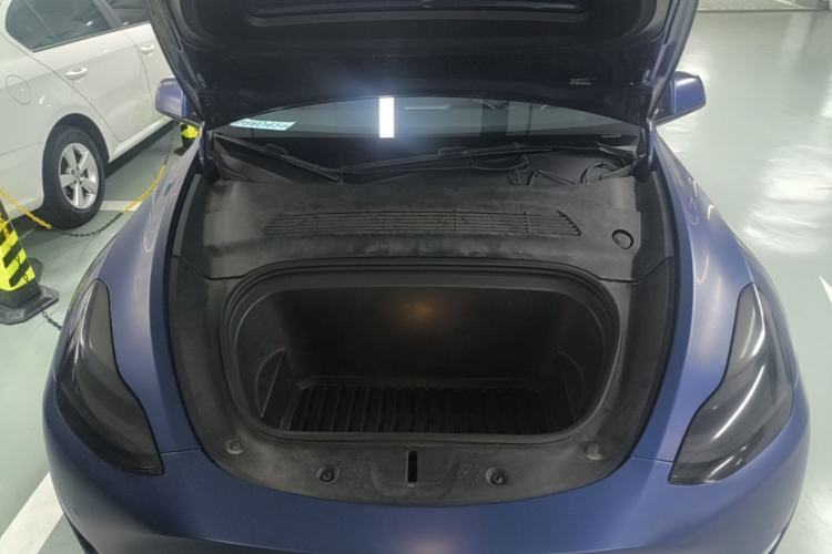 Used Tesla Model Y 2021 Long-Range All-Wheel-Drive Version Engine Bay