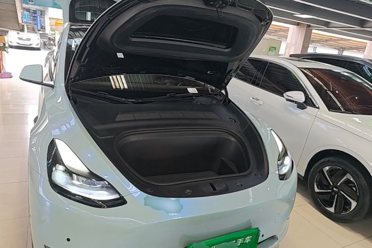 Used Tesla Model Y 2021 Standard Range Rear-Wheel Drive Version Engine Bay