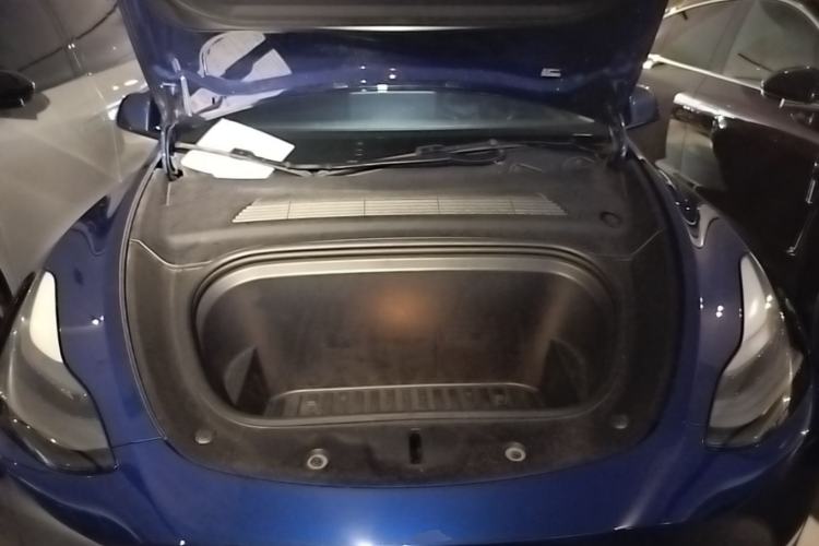 Used Tesla Model Y 2021 Long-Range All-Wheel-Drive Version Engine Bay