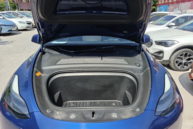 Used Tesla Model Y 2021 Long-Range All-Wheel-Drive Version Engine Bay