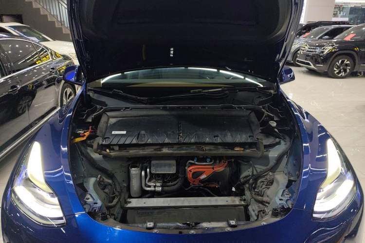 Used Tesla Model Y 2021 Standard Range Rear-Wheel Drive Version Engine Bay