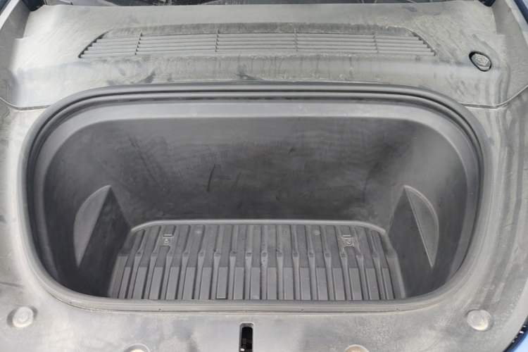 Used Tesla Model Y 2021 Long-Range All-Wheel-Drive Version 3D7 Engine Bay