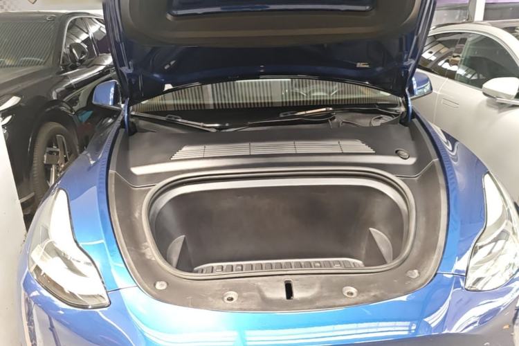Used Tesla Model Y 2021 Long-Range All-Wheel-Drive Version Engine Bay
