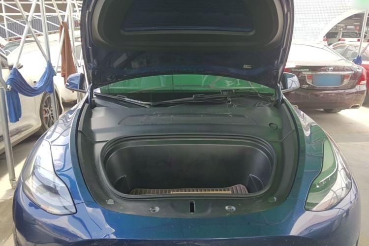 Used Tesla Model Y 2021 Long-Range All-Wheel-Drive Version Engine Bay