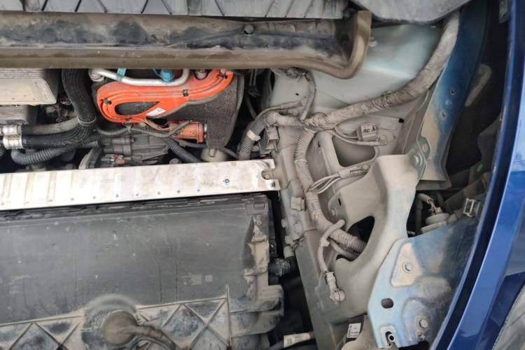 Used Tesla Model Y 2021 Long-Range All-Wheel-Drive Version 3D7 Engine Bay Left