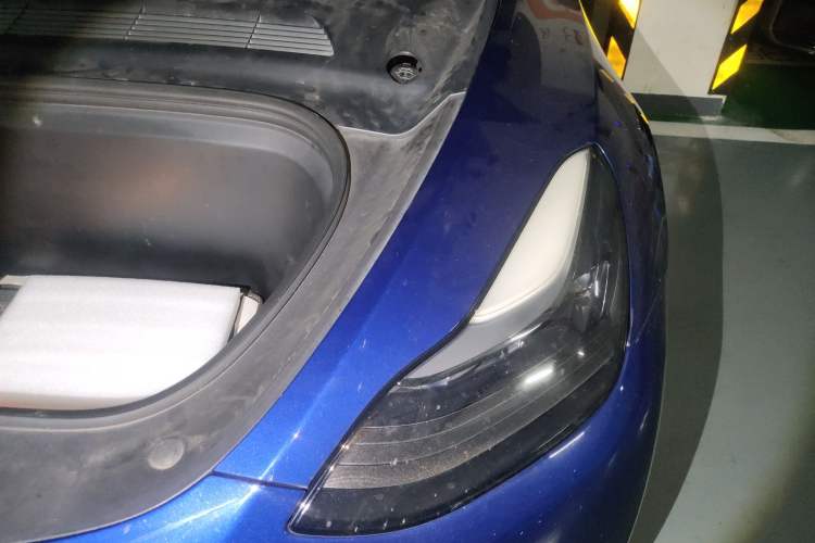 Used Tesla Model Y 2021 Standard Range Rear-Wheel Drive Version Engine Bay Left