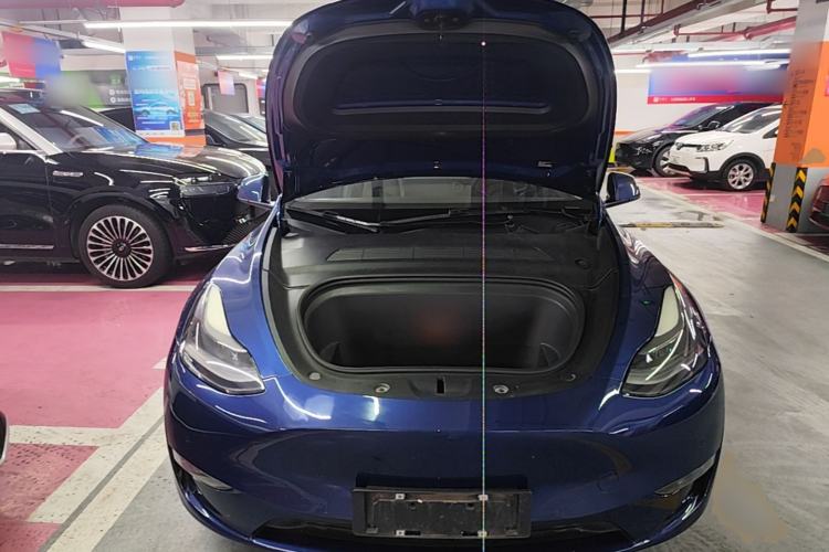 Used Tesla Model Y 2021 Long-Range All-Wheel-Drive Version Engine Bay