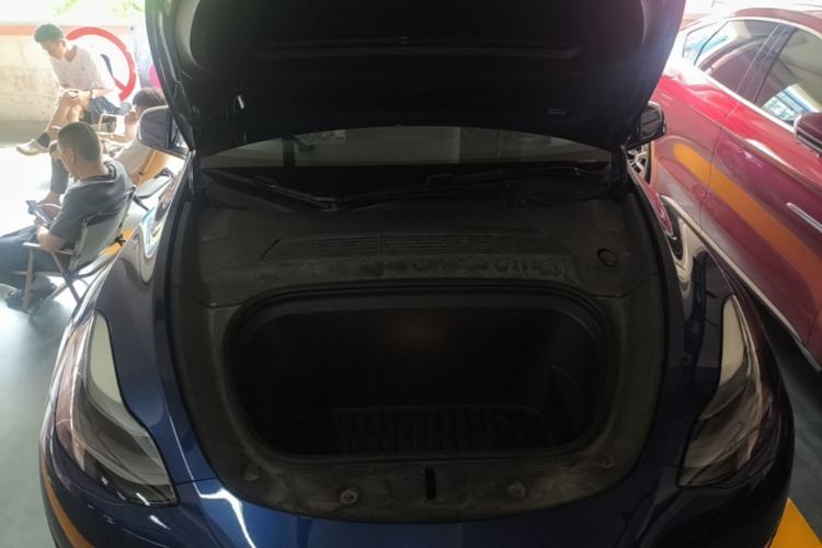 Used Tesla Model Y 2021 Long-Range All-Wheel-Drive Version Engine Bay