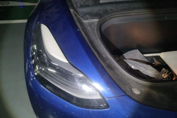 Used Tesla Model Y 2021 Standard Range Rear-Wheel Drive Version Engine Bay Right