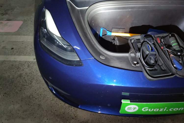 Used Tesla Model Y 2021 Long-Range All-Wheel-Drive Version Engine Bay Right