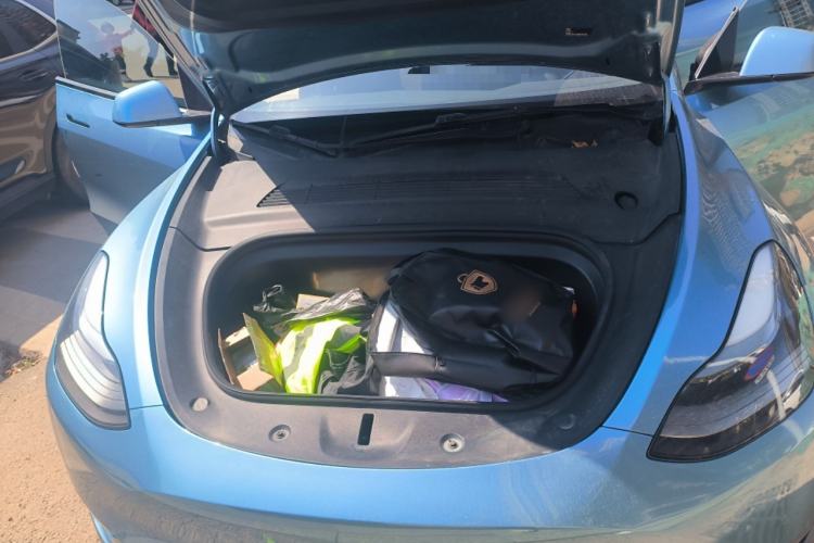 Used Tesla Model Y 2021 Standard Range Rear-Wheel Drive Version Engine Bay