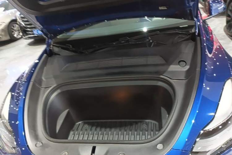 Used Tesla Model Y 2021 Long-Range All-Wheel-Drive Version Engine Bay