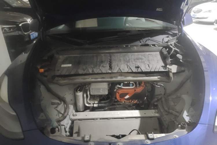 Used Tesla Model Y 2021 Long-Range All-Wheel-Drive Version Engine Bay