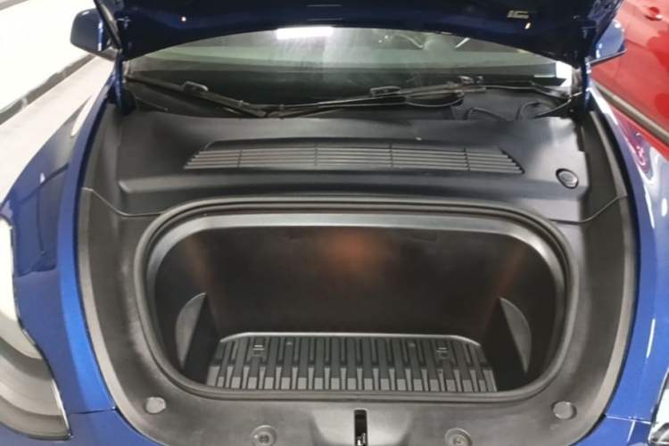 Used Tesla Model Y 2021 Long-Range All-Wheel-Drive Version Engine Bay