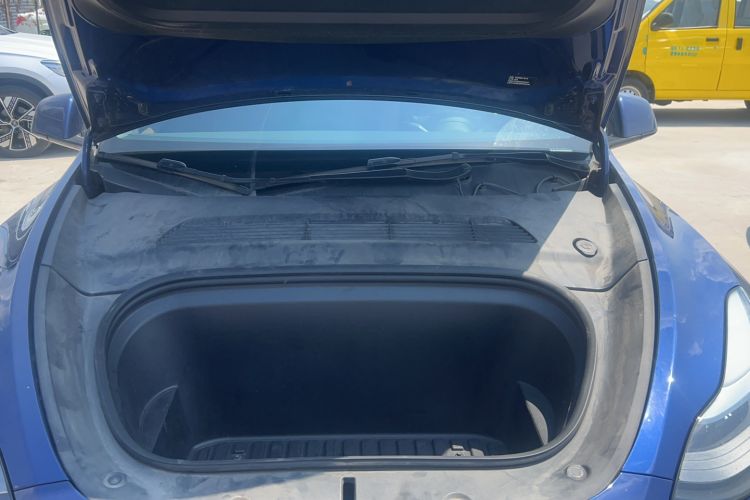 Used Tesla Model Y 2021 Long-Range All-Wheel-Drive Version Engine Bay