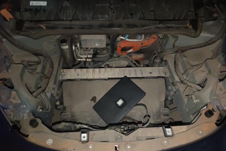 Used Tesla Model Y 2021 Long-Range All-Wheel-Drive Version 3D7 Engine Bay
