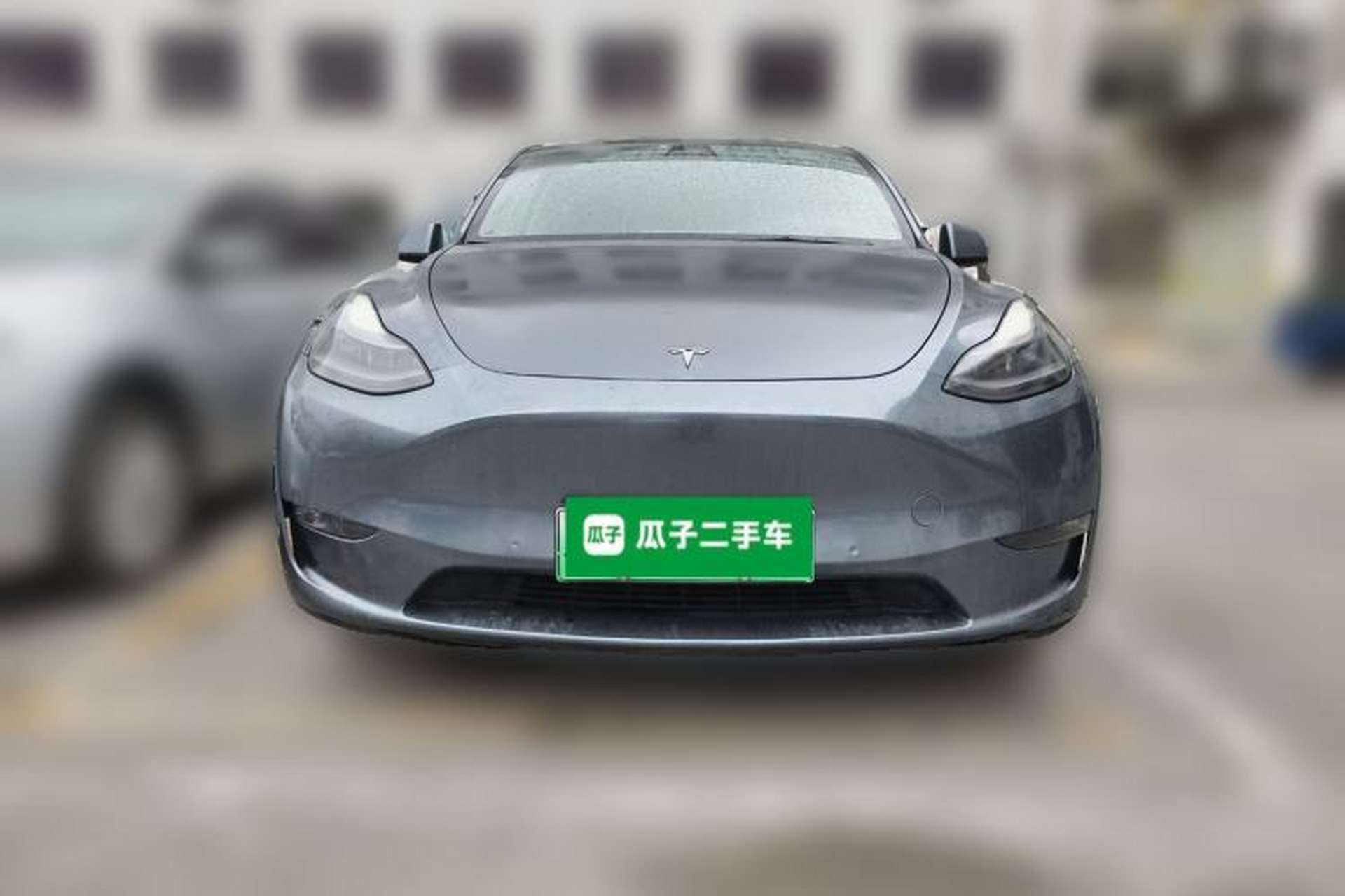 Used Tesla Model Y 2021 Long-Range All-Wheel-Drive Version Front