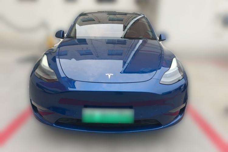 Used Tesla Model Y 2021 Long-Range All-Wheel-Drive Version Front