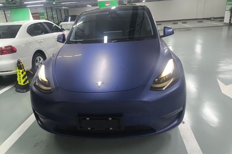 Used Tesla Model Y 2021 Long-Range All-Wheel-Drive Version Front