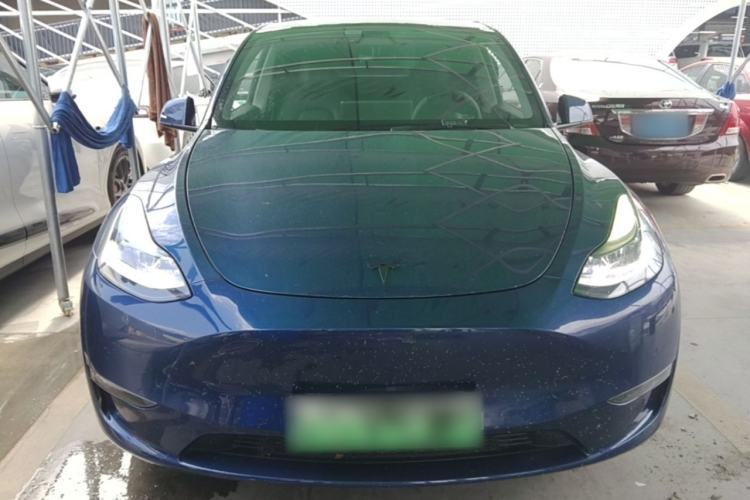 Used Tesla Model Y 2021 Long-Range All-Wheel-Drive Version Front