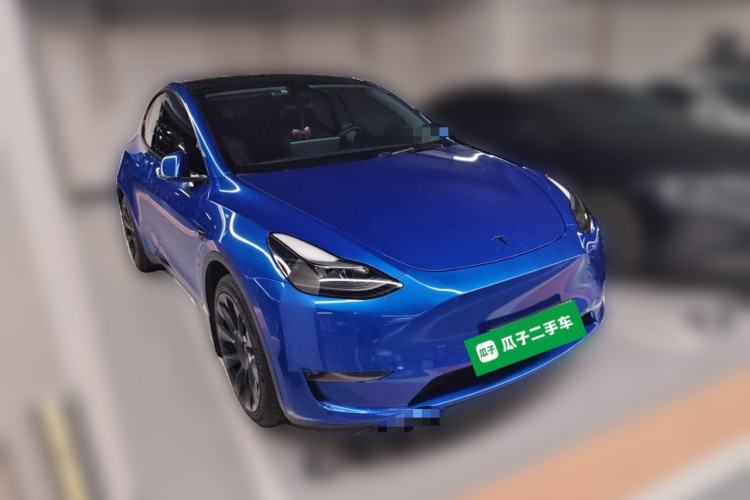 Used Tesla Model Y 2021 Standard Range Rear-Wheel Drive Version Front Right 45 Deg
