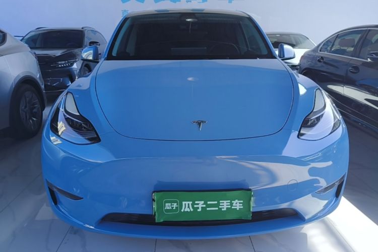 Used Tesla Model Y 2021 Long-Range All-Wheel-Drive Version Front