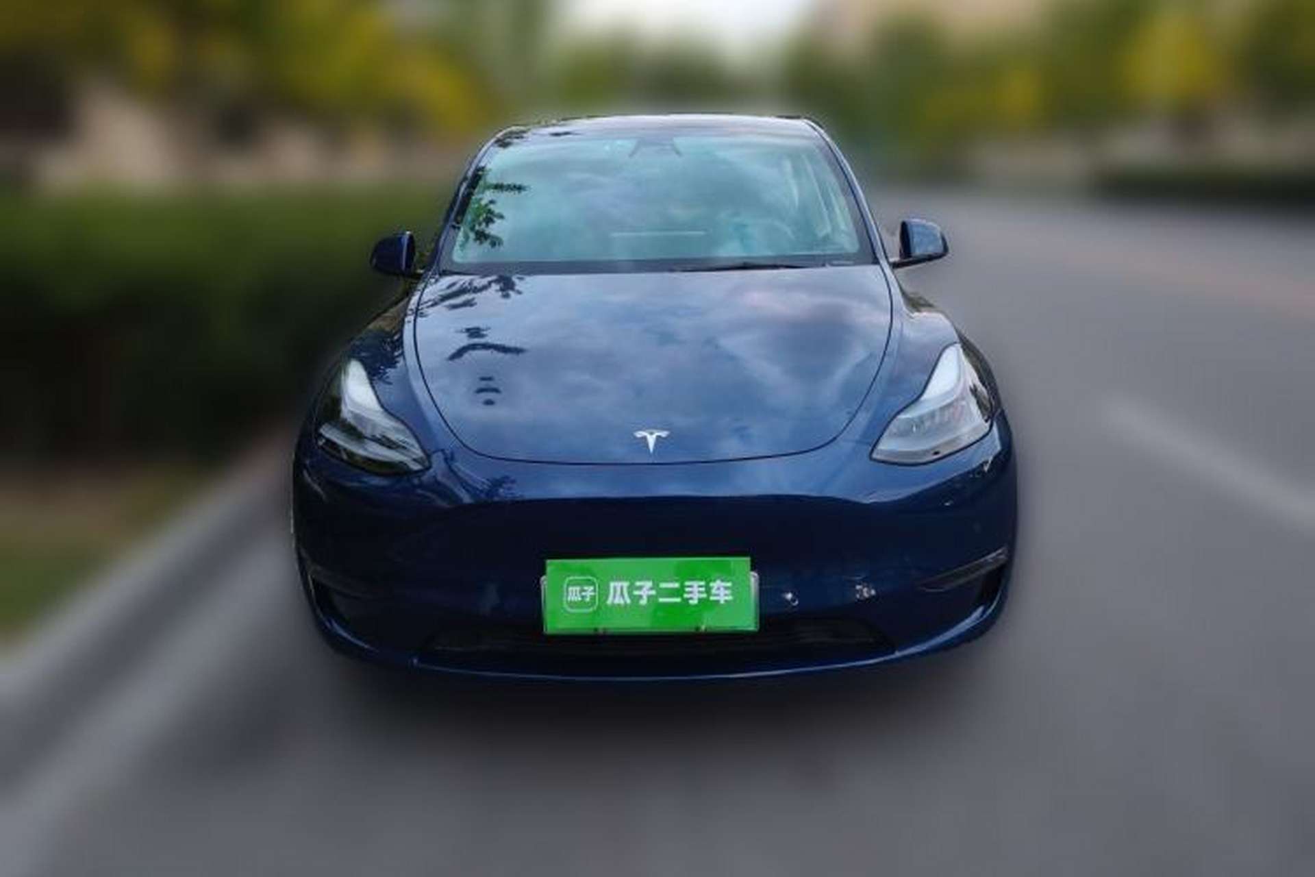Used Tesla Model Y 2021 Standard Range Rear-Wheel Drive Version Front