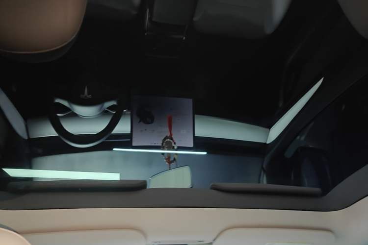 Used Tesla Model Y 2021 Long-Range All-Wheel-Drive Version 3D7 Headliner