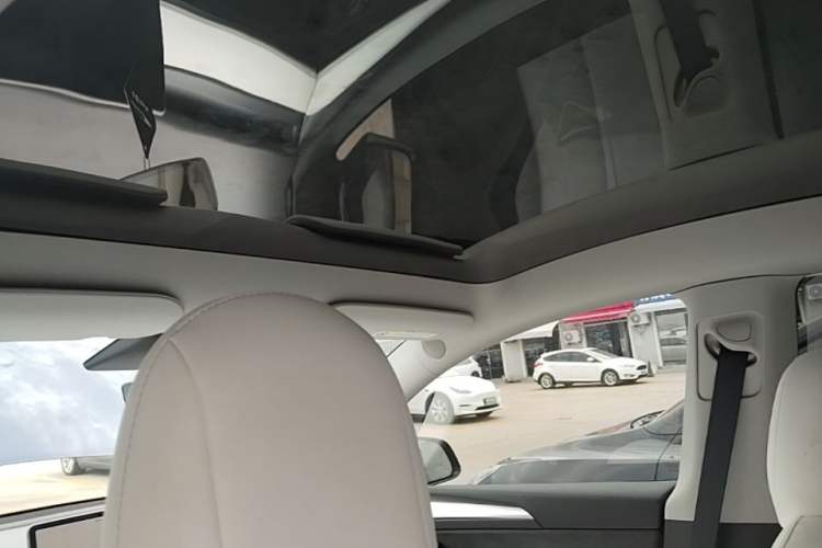 Used Tesla Model Y 2021 Long-Range All-Wheel-Drive Version 3D7 Headliner