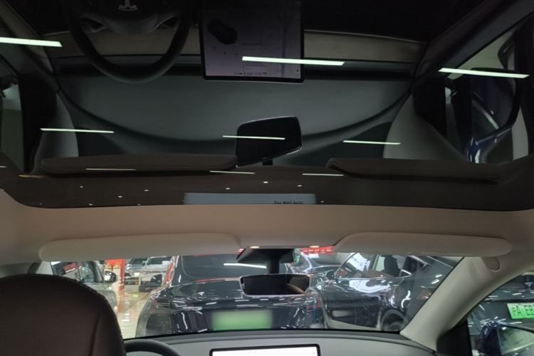 Used Tesla Model Y 2021 Long-Range All-Wheel-Drive Version 3D7 Headliner
