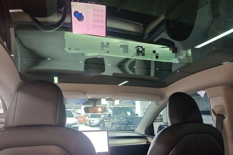 Used Tesla Model Y 2021 Long-Range All-Wheel-Drive Version 3D7 Headliner