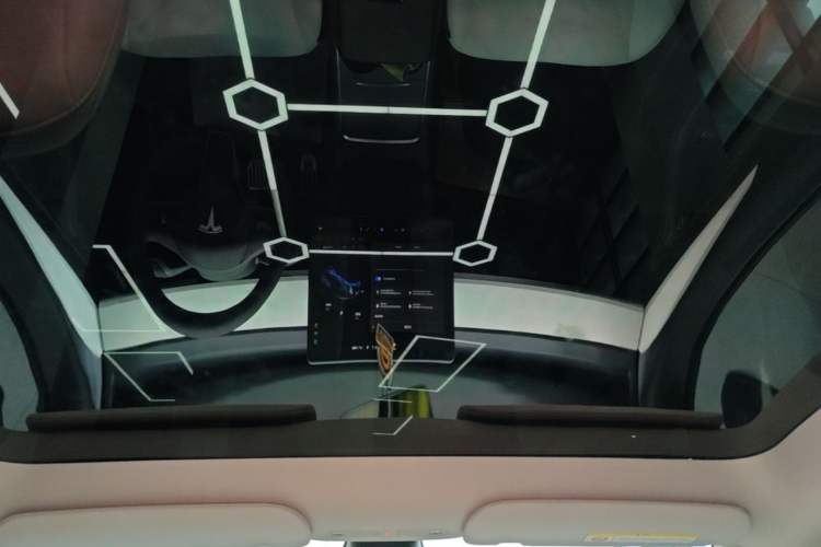 Used Tesla Model Y 2021 Long-Range All-Wheel-Drive Version 3D7 Headliner
