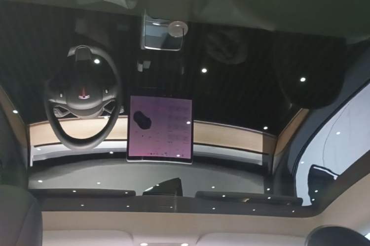 Used Tesla Model Y 2021 Long-Range All-Wheel-Drive Version Headliner