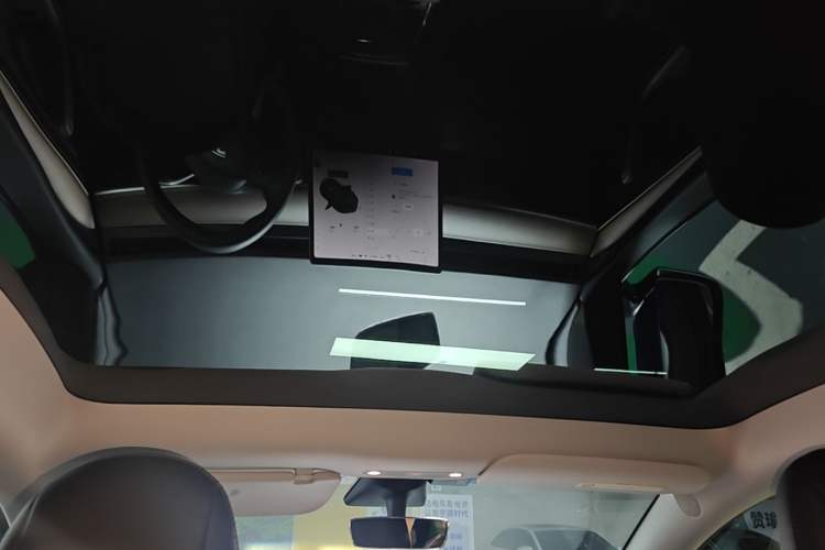Used Tesla Model Y 2021 Long-Range All-Wheel-Drive Version Headliner