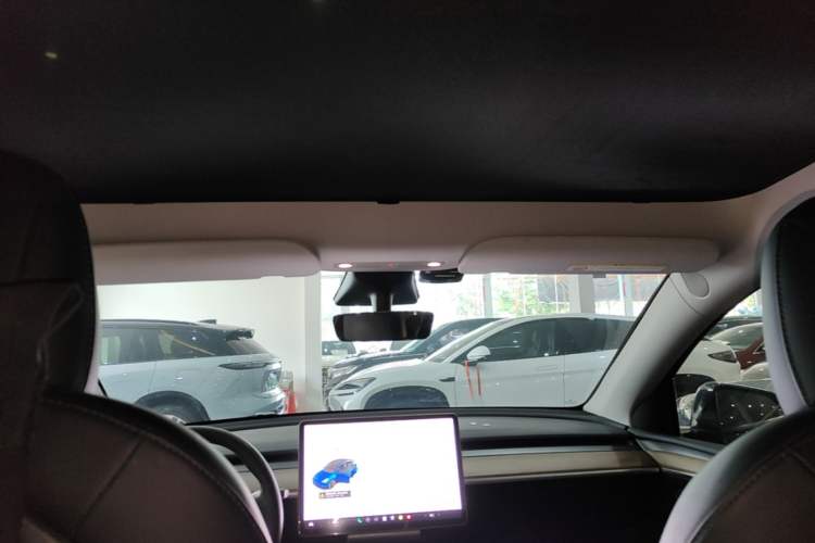 Used Tesla Model Y 2021 Long-Range All-Wheel-Drive Version 3D7 Headliner