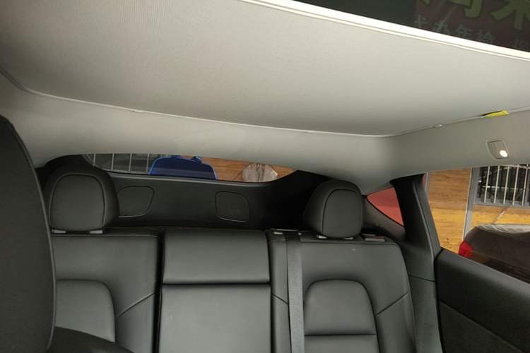 Used Tesla Model Y 2021 Long-Range All-Wheel-Drive Version 3D7 Headliner