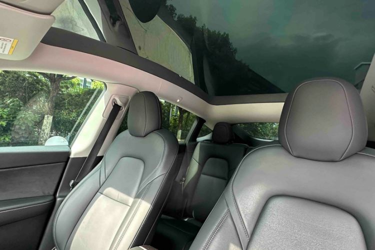Used Tesla Model Y 2021 Long-Range All-Wheel-Drive Version Headliner