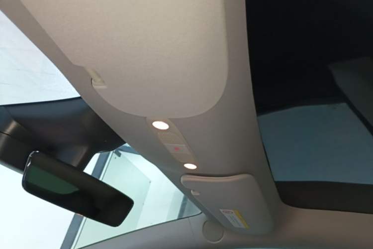Used Tesla Model Y 2021 Long-Range All-Wheel-Drive Version Headliner