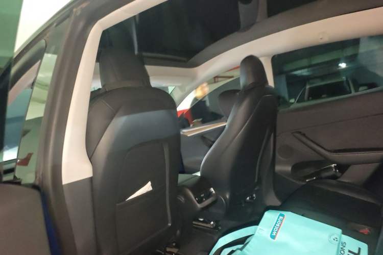 Used Tesla Model Y 2021 Long-Range All-Wheel-Drive Version 3D7 Headliner