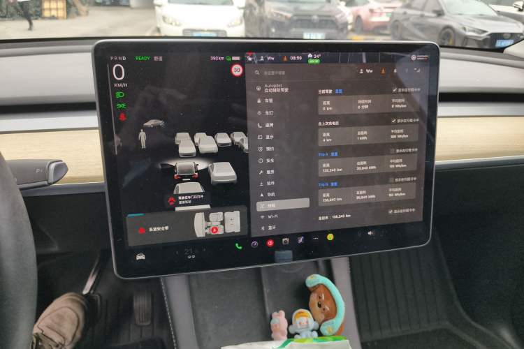 Used Tesla Model Y 2021 Long-Range All-Wheel-Drive Version Instrument Cluster