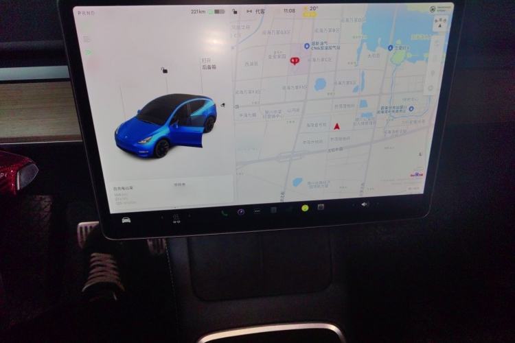 Used Tesla Model Y 2021 Long-Range All-Wheel-Drive Version 3D7 Instrument Cluster