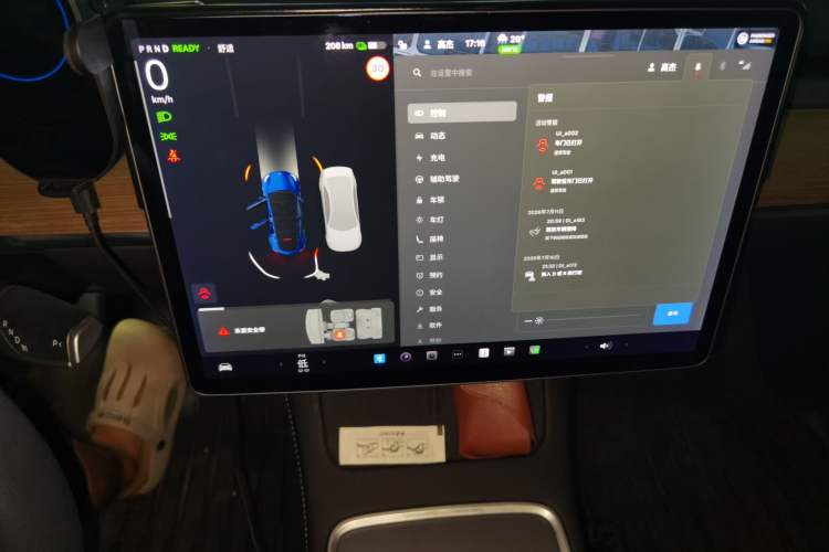 Used Tesla Model Y 2021 Standard Range Rear-Wheel Drive Version Instrument Cluster