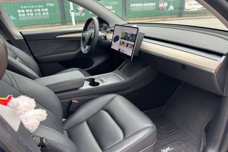 Used Tesla Model Y 2021 Standard Range Rear-Wheel Drive Version Interior 5