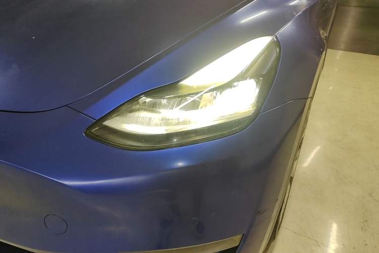 Used Tesla Model Y 2021 Long-Range All-Wheel-Drive Version 3D7 Left Front Headlight