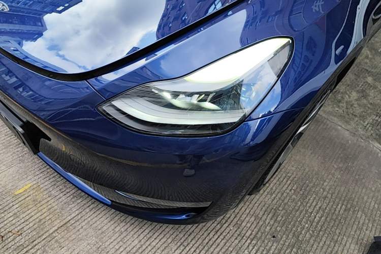 Used Tesla Model Y 2021 Long-Range All-Wheel-Drive Version 3D7 Left Front Headlight