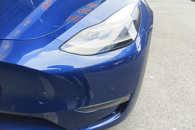 Used Tesla Model Y 2021 Performance High-Performance All-Wheel-Drive Version Left Front Headlight