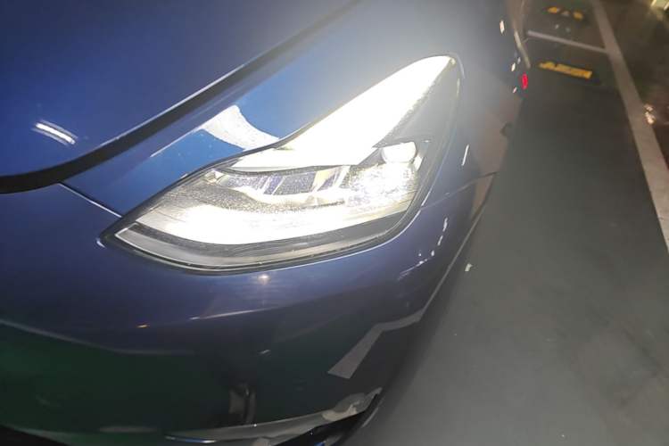 Used Tesla Model Y 2021 Long-Range All-Wheel-Drive Version 3D7 Left Front Headlight