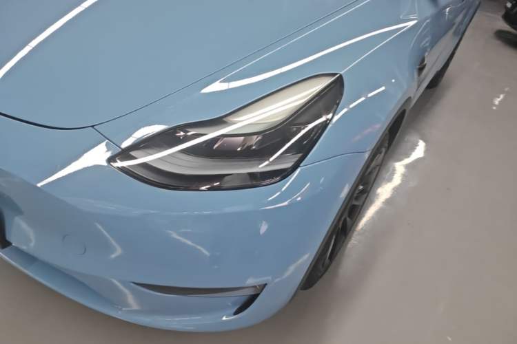 Used Tesla Model Y 2021 Long-Range All-Wheel-Drive Version 3D7 Left Front Headlight