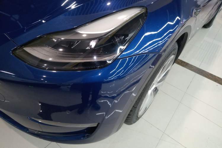 Used Tesla Model Y 2021 Standard Range Rear-Wheel Drive Version Left Front Headlight