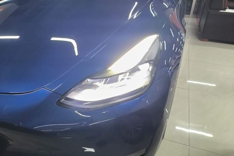 Used Tesla Model Y 2021 Long-Range All-Wheel-Drive Version 3D7 Left Front Headlight